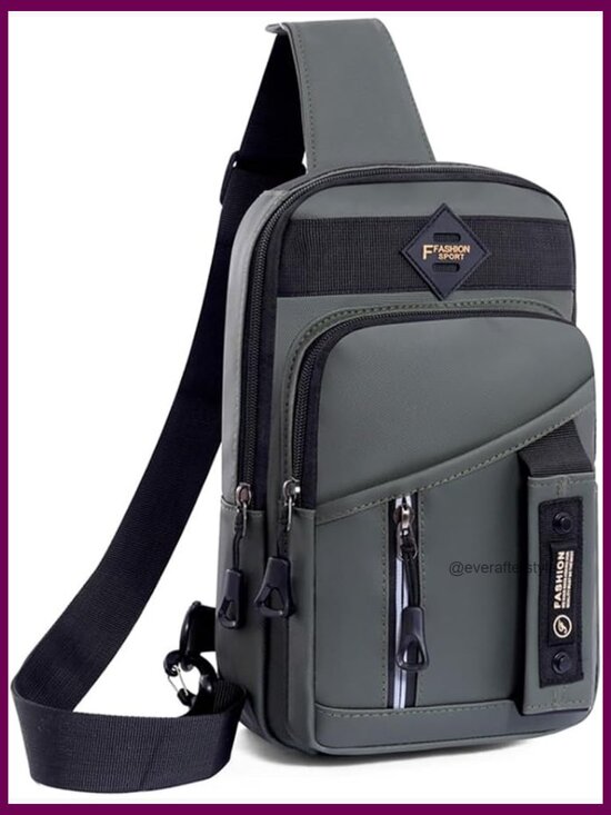Nylon Sling Backpack Crossbody Daypack for Travel Hiking main image 5